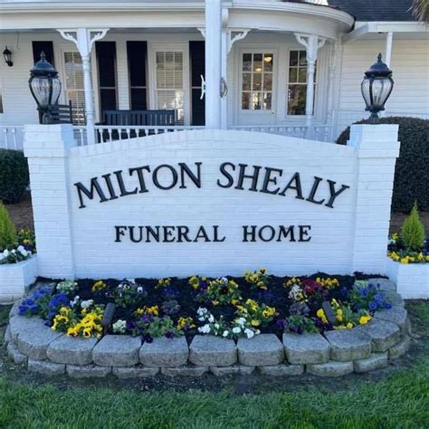 Milton Shealy Funeral Home